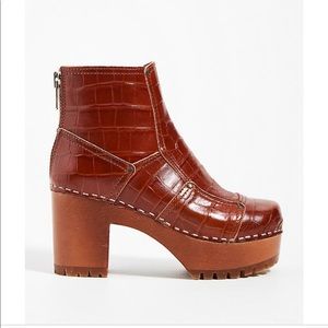ISO swedish hasbeens mikaela platform ankle boot